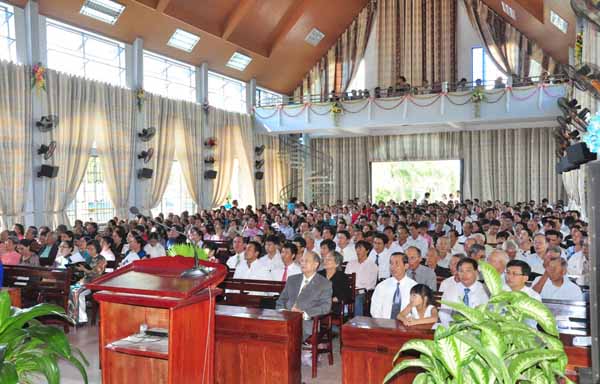 Binh Thuan’s Protestant holds the spiritual refreshment conference 